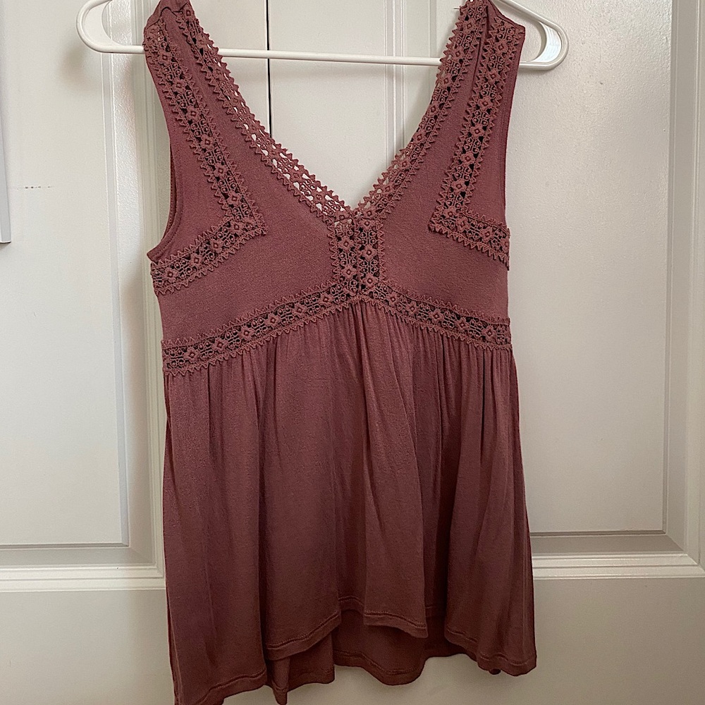 mudd lace tank top